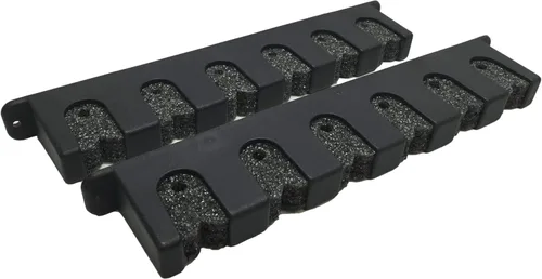 Miniatura 3 de Pactrade Marine Estante plástico del almacenamiento de la barra W/de la espuma horizontal 6 Rod Scratch-Free