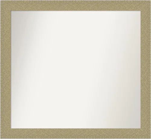 Miniatura 13 de Amanti Art Espejo de pared personalizado no biselado (24.25 x 24.25 pulgadas), marco dorado de mosaico, varios tamaños personalizados, espejo