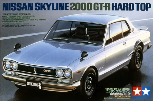 Miniatura 4 de Tamiya Nissan Skyline 2000 GT-R Kit de modelos a escala 1/24 24194