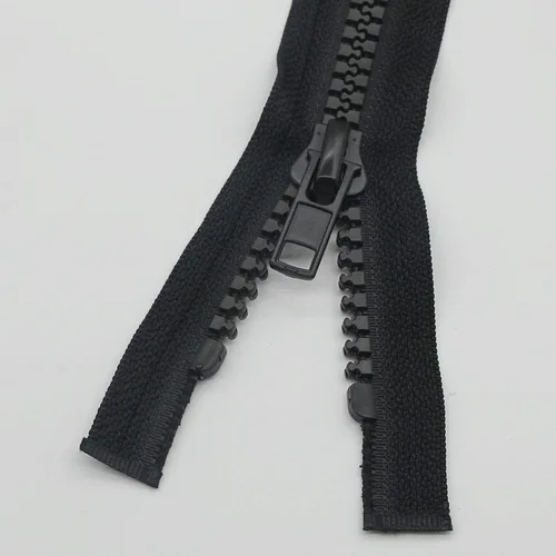 Miniatura 5 de Leekayer #10 Cremalleras de 32 pulgadas para coser diferentes deslizadores de dos vías separando cremalleras de plástico para abrigo, parka
