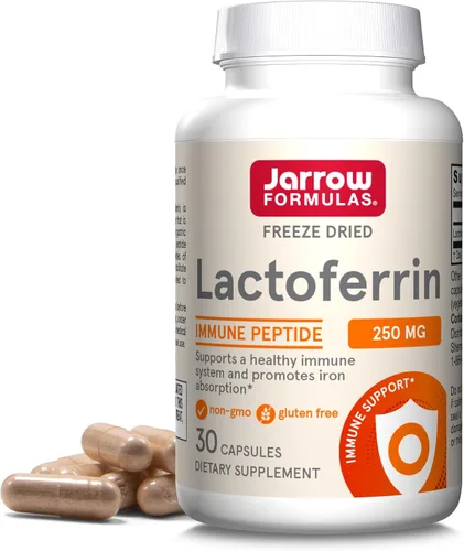 Miniatura 12 de Jarrow Formulas lactoferrin 250 mg, LACFE, 60, 1, 1