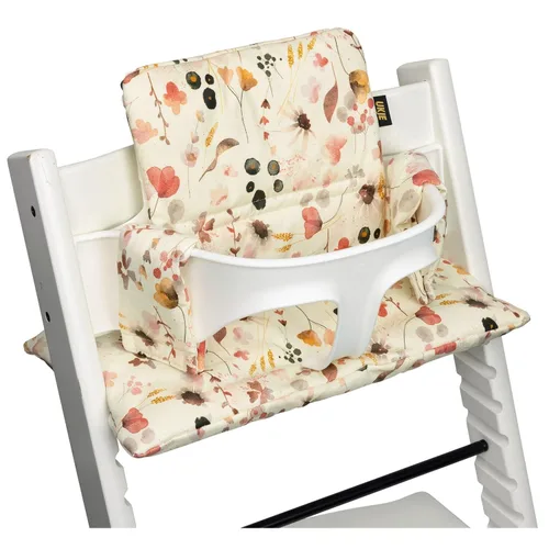 Miniatura 11 de UKJE Cojín Compatible con Stokke Tripp Trapp - Cojín de Asiento Suave para Bebés y Niños Pequeños, Accesorios para Trona, Inserción de Tela de Mono