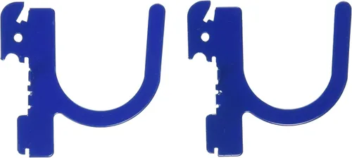 Miniatura 8 de Wall Control 10-UH-003 B Gancho en U ranurado para tablero de clavijas Wall Control solamente, 3 pulgadas, negro