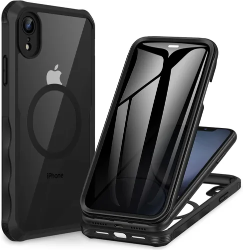 Miniatura 127 de CENHUFO Funda de privacidad para iPhone 11 Pro, funda de cuerpo completo con protector de pantalla de privacidad de vidrio templado 9H integrado
