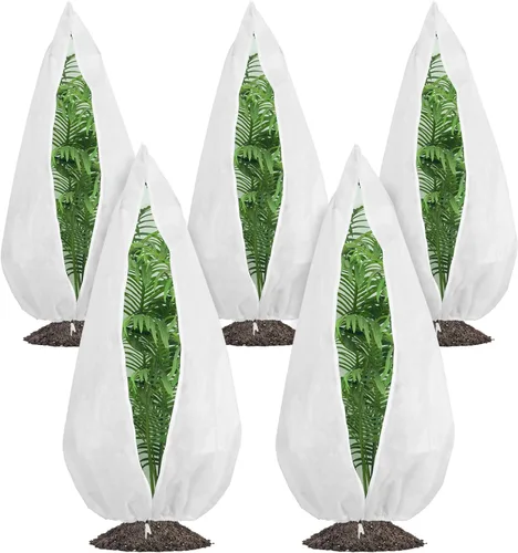 Miniatura 12 de Gardzen Cubiertas para plantas de 1.5 onzas, protección contra la congelación, cubiertas flotantes reutilizables de 10 x 10 pies, mantas más gruesas