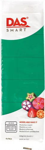 Miniatura 20 de DAS Arcilla polimérica inteligente, verde primavera, 57G, arcilla para hornear al horno, juego de arcilla polimérica flexible para moldear