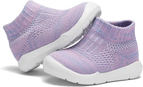 Miniatura 3 de Engtoy Baby Sock Shoes Baby Walking Shoes Infant Non-Slip Breathable Slippers with Soft Rubber Sole Baby Boys Girls Slip On Sneakers