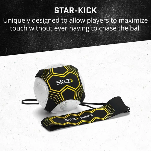 Miniatura 5 de SKLZ Quickster Entrenador de fútbol – Rebotador de pelota de doble cara para pasar, recibir y practicar atrapamiento – Red de rebote grande