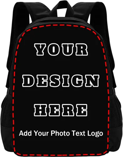 Miniatura 8 de Mochila personalizada para niños y niñas, mochila personalizada con imagen de texto, mochila personalizada para computadora portátil para hombres
