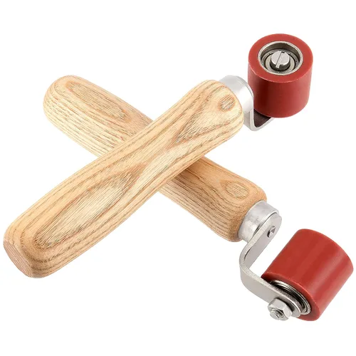 Miniatura 4 de Rodillo de costura de silicona de 2 tamaños, rodillo de mano de silicona de 1-1/8 pulgadas y 1-3/5 pulgadas, rodillo de presión resistente al calor