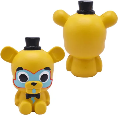 Miniatura 5 de Five Nights at Freddy's Security Breach Glamrock Freddy Mega SquishMe - Juguete de espuma con aroma a fresa de 6 ″