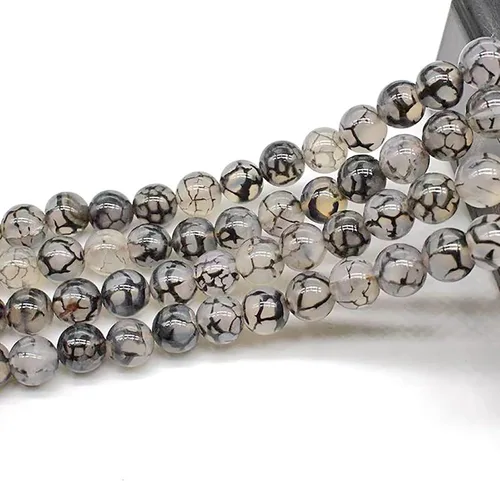 Miniatura 13 de 6mm Cuentas Redondas de Granate para Hacer Joyería DIY, Poder Curativo de Cristal, Piedras Preciosas Sueltas para Hacer Pulseras y Collares, Hilo
