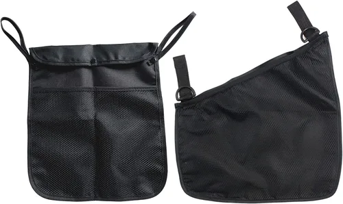 Miniatura 10 de Paquete de 2 cochecitos organizadores de paraguas, lado uno para juguetes y aperitivos, la parte trasera para mamá para guardar llaves, teléfono