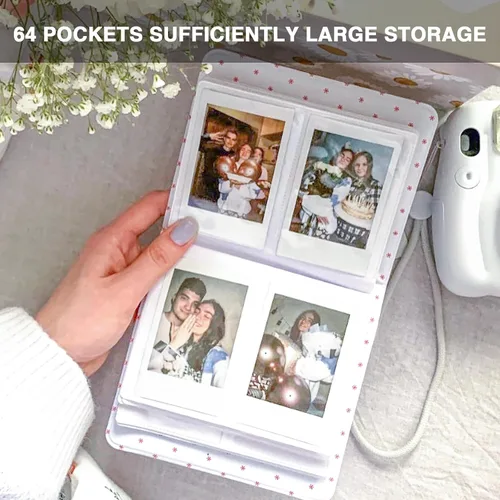 Miniatura 6 de CAIYOULE Funda para cámara para Fujifilm Instax Mini 12 cámara de película instantánea, bolsa cruzada protectora de cuero para cámara Fuji Mini 12