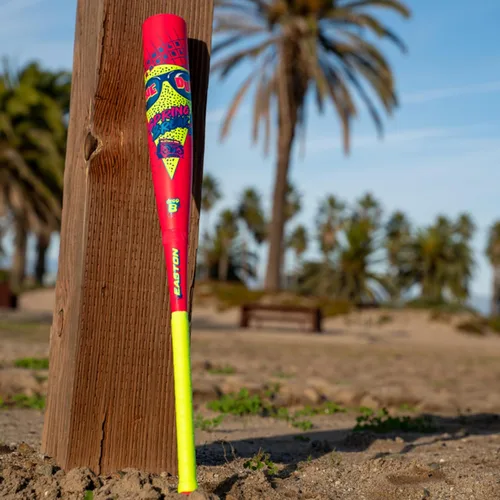 Miniatura 7 de Easton El Bate de Béisbol Dub USSSA Drop -5 / -8 / -10 Barril de 2 3/4' Compuesto de 2 Piezas Spring Break Edition - Rosa/Amarillo