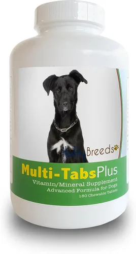 Miniatura 424 de Healthy Breeds American Staffordshire Terrier Multi-Tabs Plus tabletas masticables 180