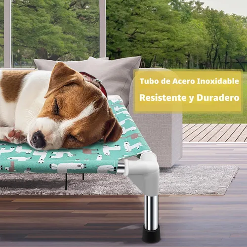 Miniatura 2 de Cama elevada para perros pequeños, uso en interiores y exteriores para mascotas pequeñas