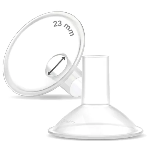 Miniatura 50 de Maymom MyFit - Protector de pecho grande con diseño de dos piezas de 1.102 in para extractores de leche Medela; ideal para brasier manos libres;