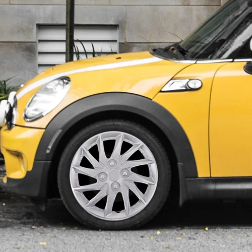 Miniatura 7 de Kisangel Cubierta de tapacubos para ruedas de automóvil para limpiar el reemplazo de los tapacubos perdidos dañados, mejora la apariencia