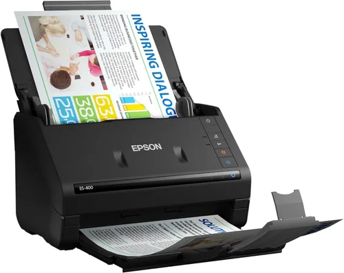 Miniatura 9 de Epson Workforce ES-400 Color Duplex Document Scanner para PC y Mac, alimentador automático de documentos (ADF)