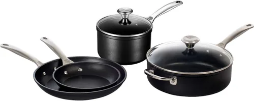 Le Creuset Juego de utensilios de cocina antiadherentes endurecidos, 6 uds.