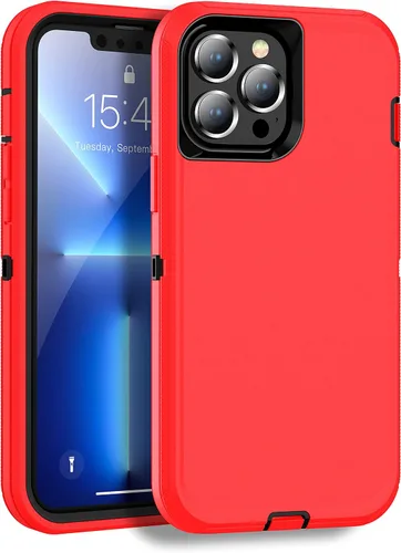 Miniatura 9 de MXX Funda compatible con iPhone 13 Pro Max, 3 capas súper protectoras, cuerpo resistente, resistente a golpes y polvo, diseñada para Apple 13 Pro
