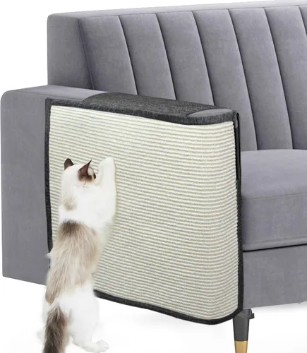 Miniatura 26 de Protector de Sofá contra Arañazos de Gato, 27.6" L*19.6" A Almohadilla Protectora de Muebles contra Arañazos de Gato Protector de Brazo de Sofá