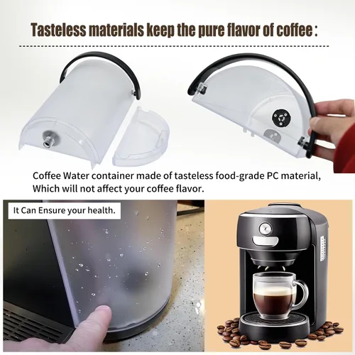 Miniatura 4 de Máquina de café mejorada Depósito de agua compatible con cafetera Keurig K-café de una sola porción y cafetera capuchino, cafetera de repuesto