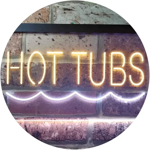 Miniatura 17 de ADVPRO Hot Tubs Supply Dual Color LED Neon Sign Blue & Red 12" x 8.5" st6s32-i3375-br