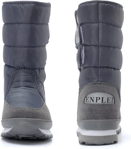 Miniatura 4 de DADAWEN - Botas de nieve impermeables para mujer