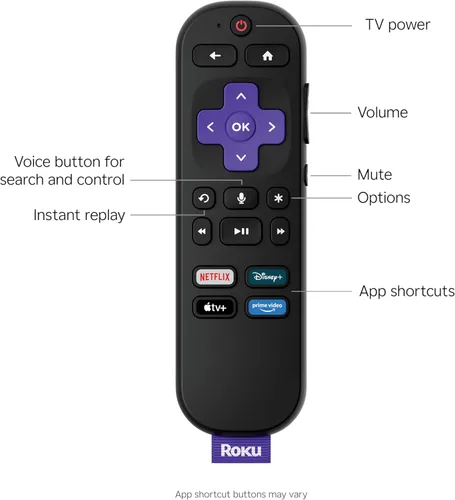 Miniatura 10 de Roku Smart TV – Serie Select de 24 pulgadas, 720p HD TV – Roku TV con control remoto por voz – Televisión LED de pantalla plana con Wi-Fi