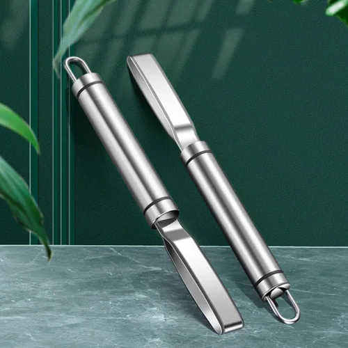 Miniatura 4 de Kichvoe Removedor de núcleo de mango de acero inoxidable para cortar y extraer núcleos sin esfuerzo, herramienta esencial de cocina para disfrutar
