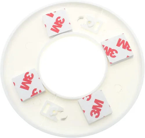 Miniatura 3 de FDXGYH 2 piezas de cinta autoadhesiva de 2.5 pulgadas de ABS de 2.5 pulgadas, cubierta de placa redonda para tubería de agua, accesorios de WI-2.5