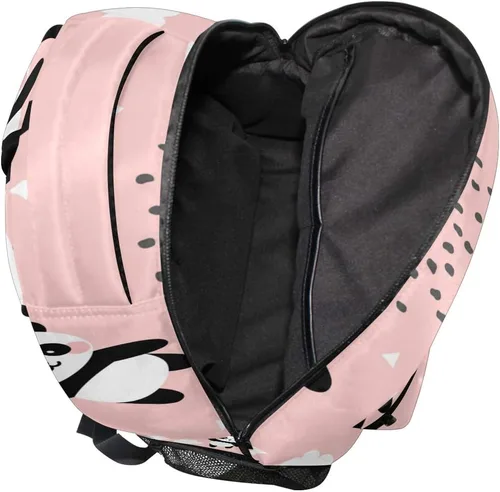 Miniatura 13 de ATTX Linda mochila con diseño de panda para niños y niñas, Panda-h, Ciclismo