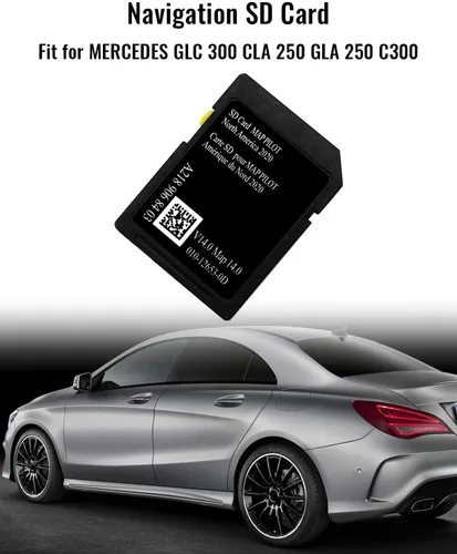 Miniatura 2 de La tarjeta SD de navegación más reciente reemplaza A2189068403, tarjeta de actualización de mapa para Mercedes Clase B B250e CLA 250 CLA 250 4MATIC