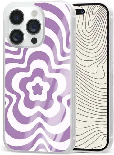 Miniatura 25 de Fundas de teléfono con estampado de flores Kawaii para niñas estéticas iPhone 11 12 13 14 Pro Max Plus Mini X 7 8 SE, Samsung A02 A10 A13 A42 A51