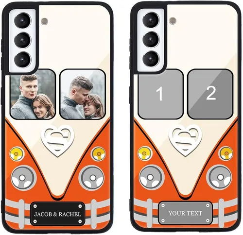 Miniatura 322 de Funda de teléfono personalizada para Samsung Galaxy S22+ / S22 Plus 5G, funda de TPU suave de vidrio templado antiarañazos personalizada con foto