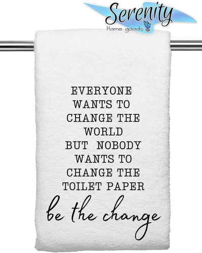 Miniatura 4 de Funny Novelty Bath Hand Towels Restroom Male Female Symbols Bathroom Country Rustic Farmhouse Modern Decor Hilarious Adult Crude Humor Home