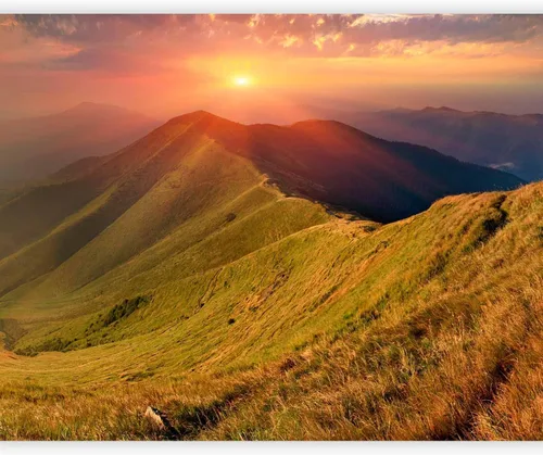 Miniatura 9 de artgeist Mural de pared Montañas 79 x 61 pulgadas - XXL Papel tapiz no tejido de vellón Decoración de pared Impresión fotográfica Imagen Diseño