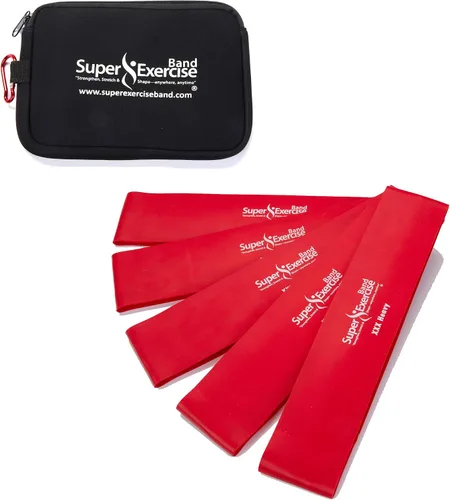 Miniatura 28 de Mini bandas de bucle extra largas sin látex de 14 x 3 pulgadas de EE. UU. en 3, 5, 10 paquetes de 10 unidades. 10 fortalezas para entrenamiento