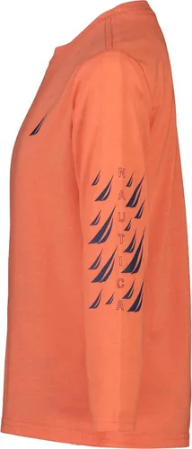 Miniatura 2 de Nautica Camiseta de manga larga con logotipo en el pecho para niño