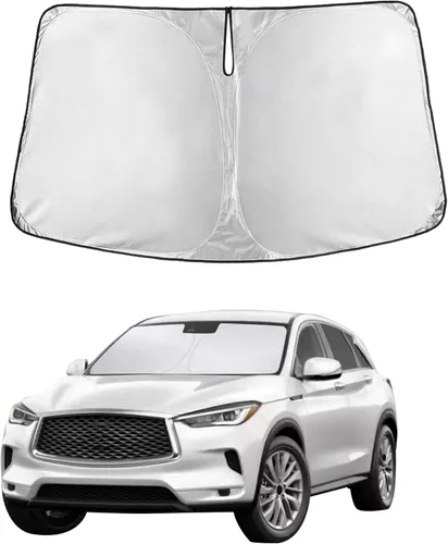 Miniatura 359 de EcoNour Parasol para parabrisas compatible con Hyundai Tucson 2016-2019 2020 2021, visera solar para parabrisas delantero y ventana, bloqueador