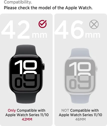 Miniatura 2 de Miimall Funda protectora de diamantes de imitación para mujer, compatible con Apple Watch 11/10 de 1.654 in, protector de marco de policarbonato