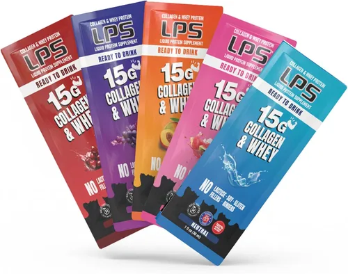Miniatura 18 de Nutritional Designs LPS Suplemento líquido de colágeno y proteína de suero - Bebida sin OMG, sin azúcar, promueve la piel y el cabello saludables