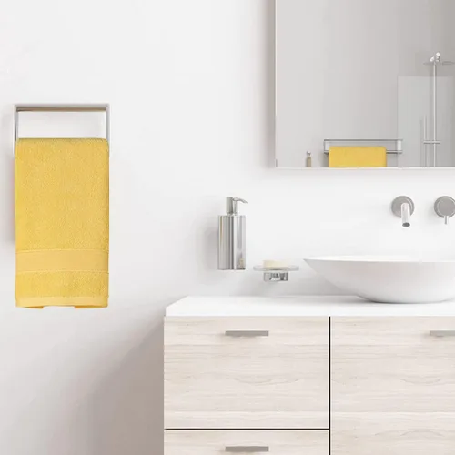 Miniatura 6 de PUPOPIK Paquete de 2 toallas de mano para baño, toallas de mano 100% algodón (14 x 30 pulgadas), altamente absorbentes y de secado rápido, toalla