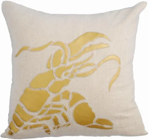 Miniatura 31 de HomeCentric Funda de almohada geométrica beige, 12 x 12 pulgadas, cuadrado de lino y algodón, círculos contemporáneos de Pascua, círculo de la vida