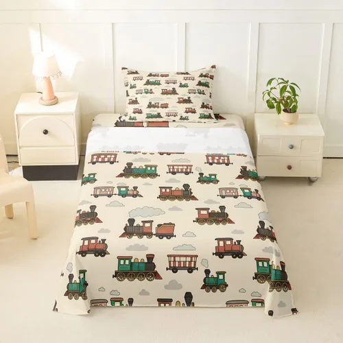 Miniatura 50 de Juego de sábanas para cama de coche de bomberos, juego de sábanas de coche de policía con bolsillo profundo, sábana bajera ajustable para decoración