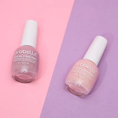 Miniatura 9 de Probelle Fortalecedor de uñas tintado, tratamiento de fortalecimiento de uñas de color, crecimiento y reparación de uñas, detiene la descamación