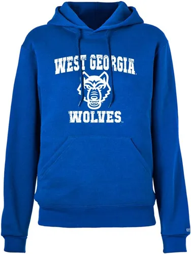 Miniatura 47 de Sport Your Gear Sudadera con capucha retro envejecida con licencia oficial de la NCAA para el día del juego, ropa para fanáticos Kent Navy Heather