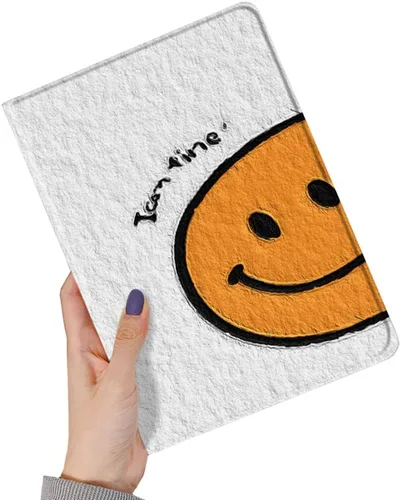 Miniatura 7 de kaitesi Funda floral compatible con iPad 6ª 5ª generación 9.7 pulgadas iPad Air/Air 2, diseño de flores, bonita funda inteligente de piel delgada